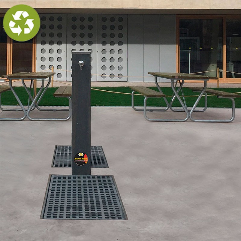 Font Urbana Doble Plàstic Reciclat Hércules | Sostenible